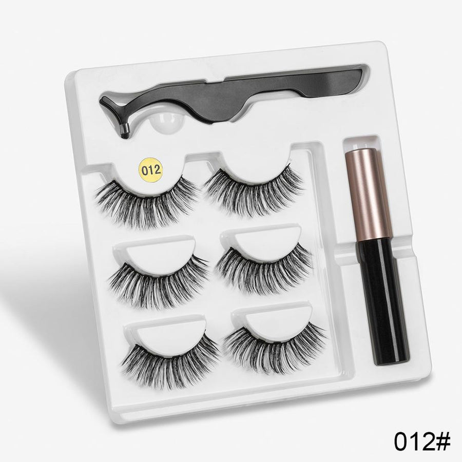 Magnetic Eyelashes Set for Easy, No-Glue Eye Looks
