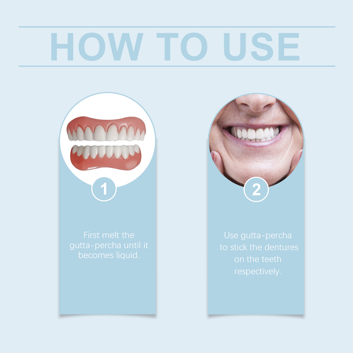 Denture Retouching Kit for a Fuller-Looking Smile
