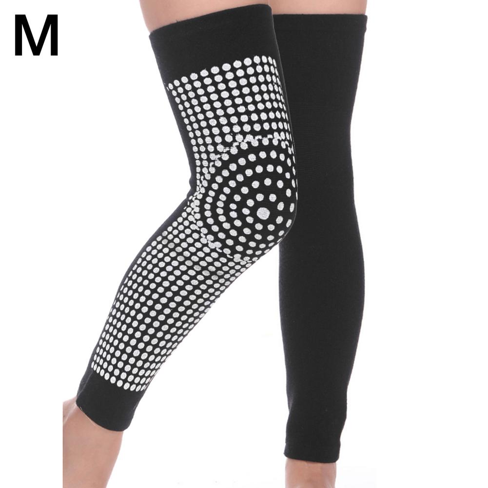 1 Pair Dot Matrix Self Heating Knee Pads Brace Sports Kneepa