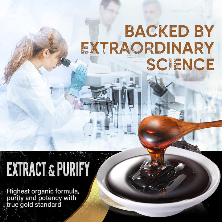 Pure Himalayan Shilajit Resin — 85+ Trace Minerals