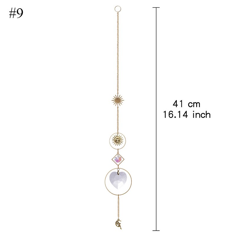 Crystal Sun Catcher Wind Chime for Colorful Light