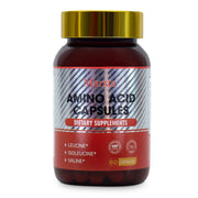 Front-facing bottle of Marsta Amino Acid Capsules on white background