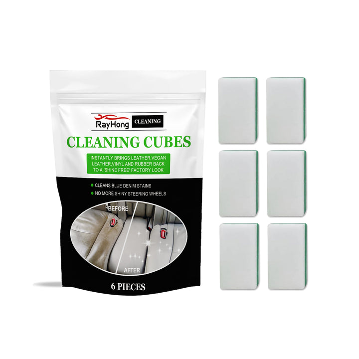 Leather Cleaning Sponge Cubes for Car Seats & Vinyl