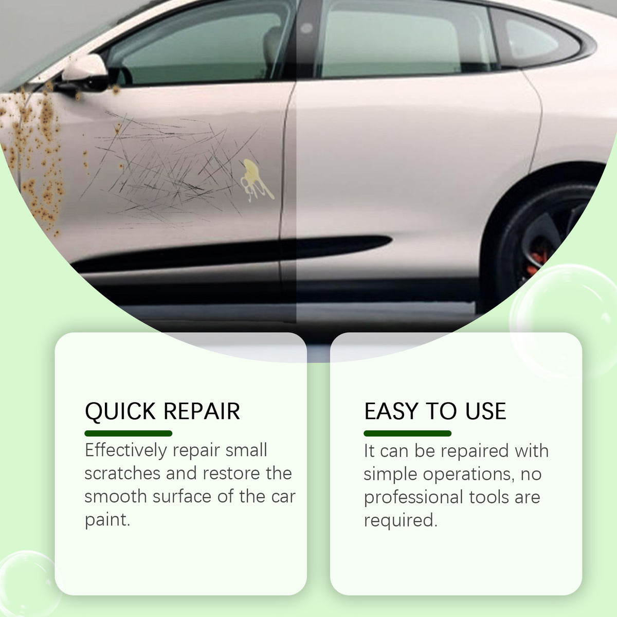 Car Scratch Repair Lotion for Quick DIY Paint Touch-Ups