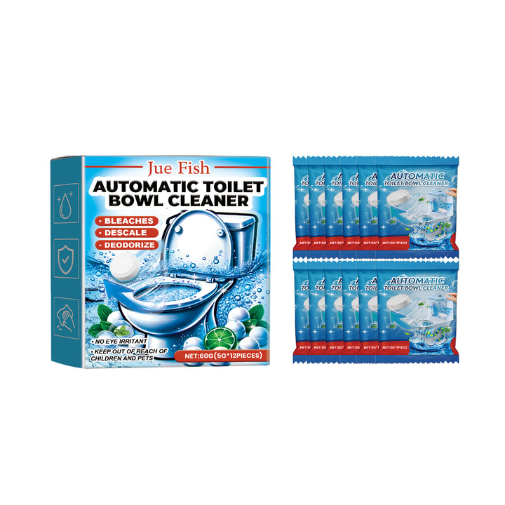 Automatic Toilet Cleaning Tablets for Fresh, Clean Bowls