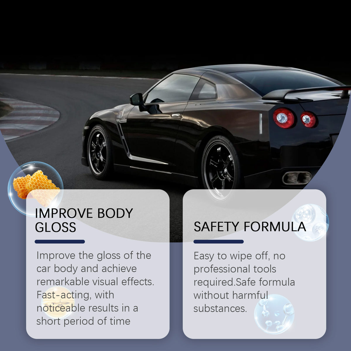 Car Polishing Wax for a Glossy, Cleaner-Looking Finish