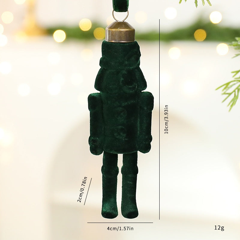 Velvet Nutcracker Ornaments for a Nostalgic Christmas Tree