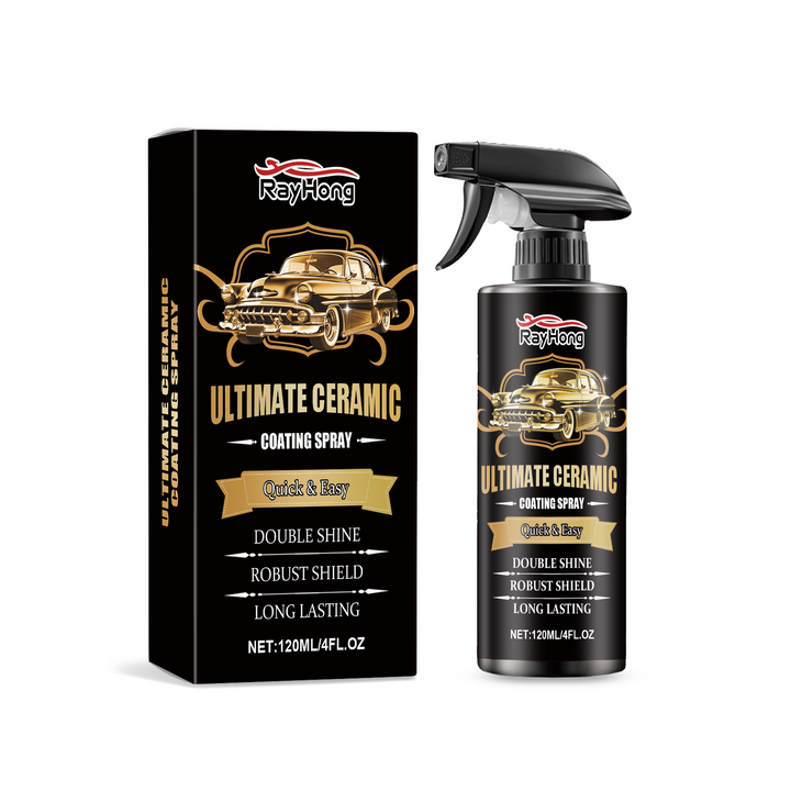 Car Ceramic Coating Spray for Lasting Gloss & Shield