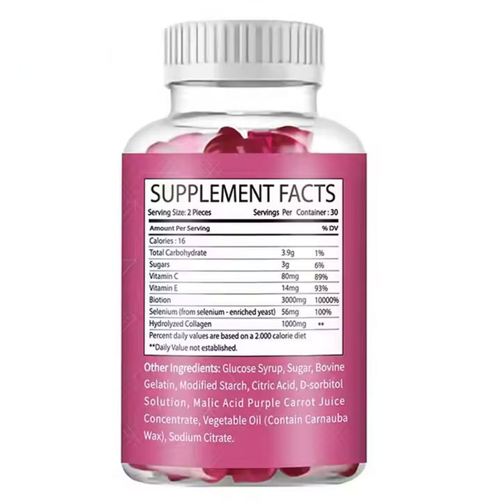 Collagen Gummy Bears — Radiant Hair & Skin with Biotin