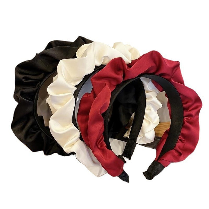 Women's Wide-Brim Headband for Dramatic Volume & Style