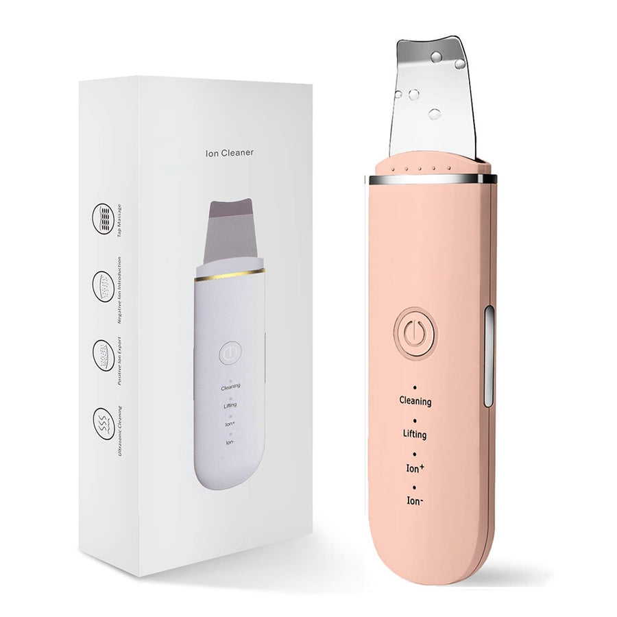 Ultrasonic Skin Scrubber — Clearer, Firmer Skin with Ion