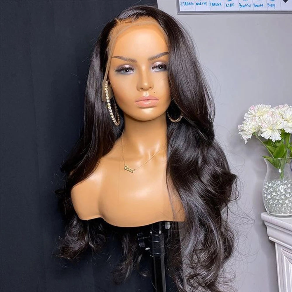 Lace Front Human Hair Wig for Natural Glamorous Waves