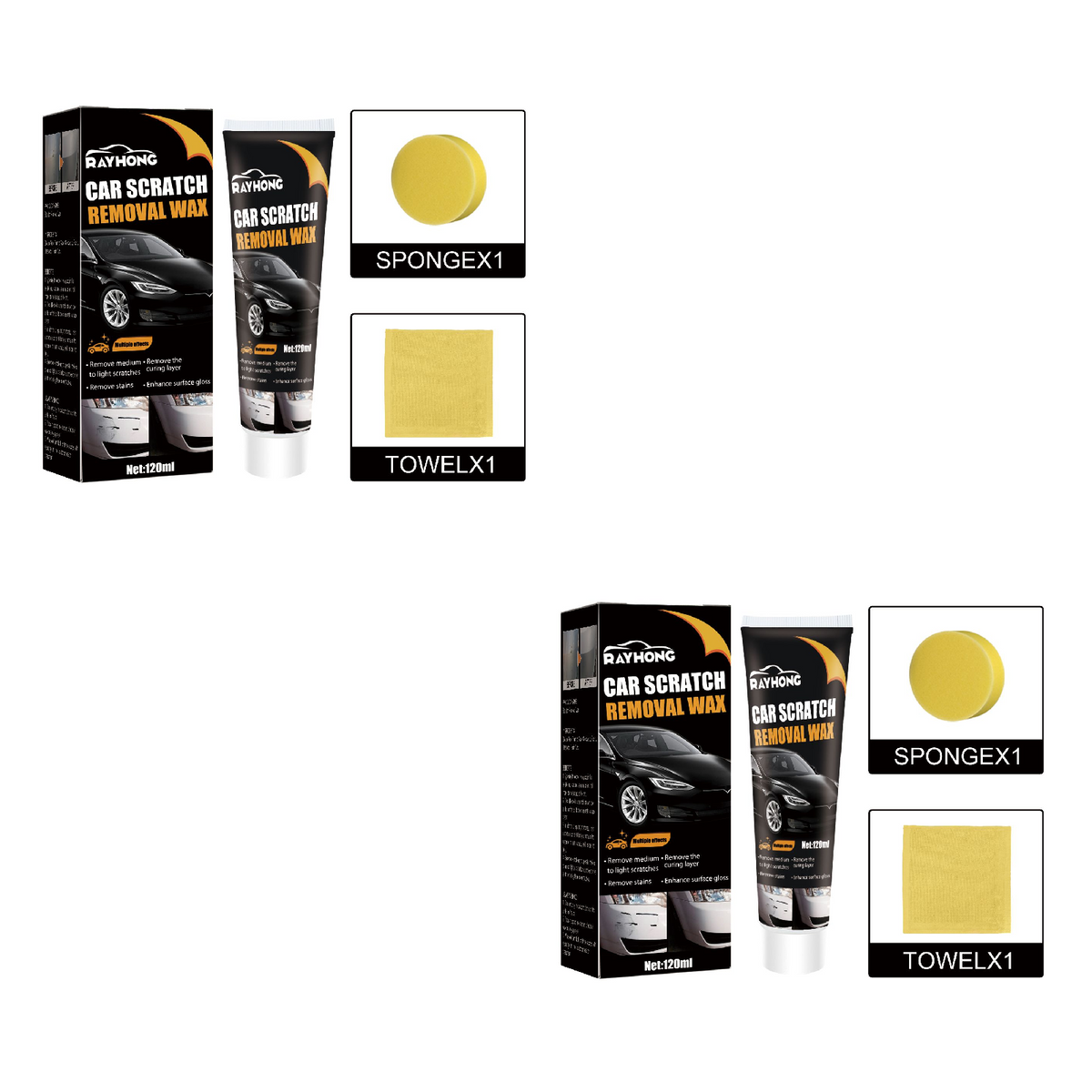 Car Scratch Removal Wax for Minor Scratches and Shine