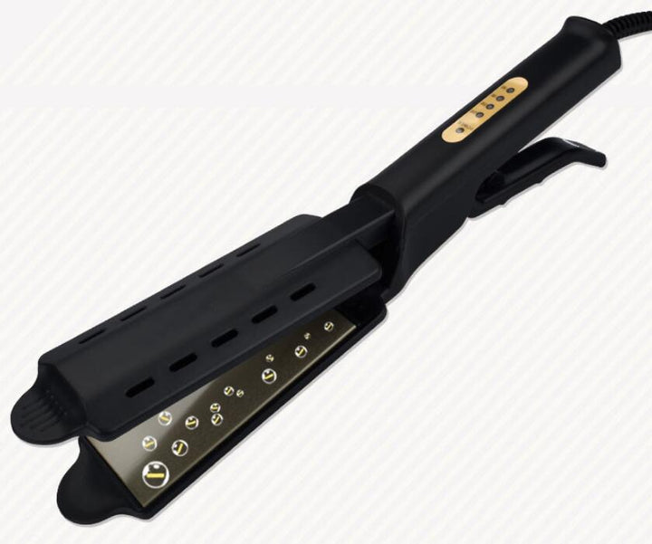 Hair Straightener Wide Ceramic Plates, Adjustable Heat