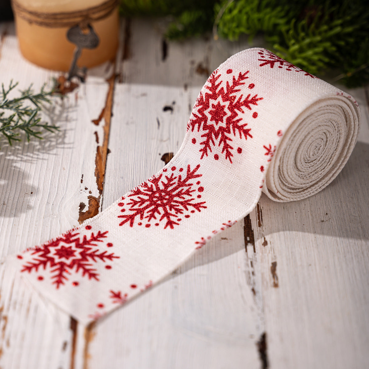 Christmas Ribbon Set for Festive Gift Wrapping & Decor