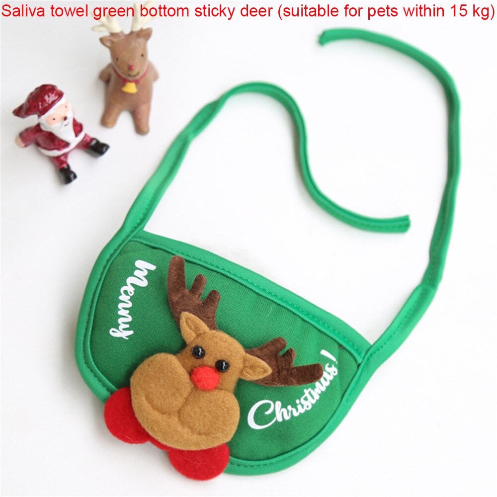 Dog Christmas Bandana Set for Festive Holiday Photos
