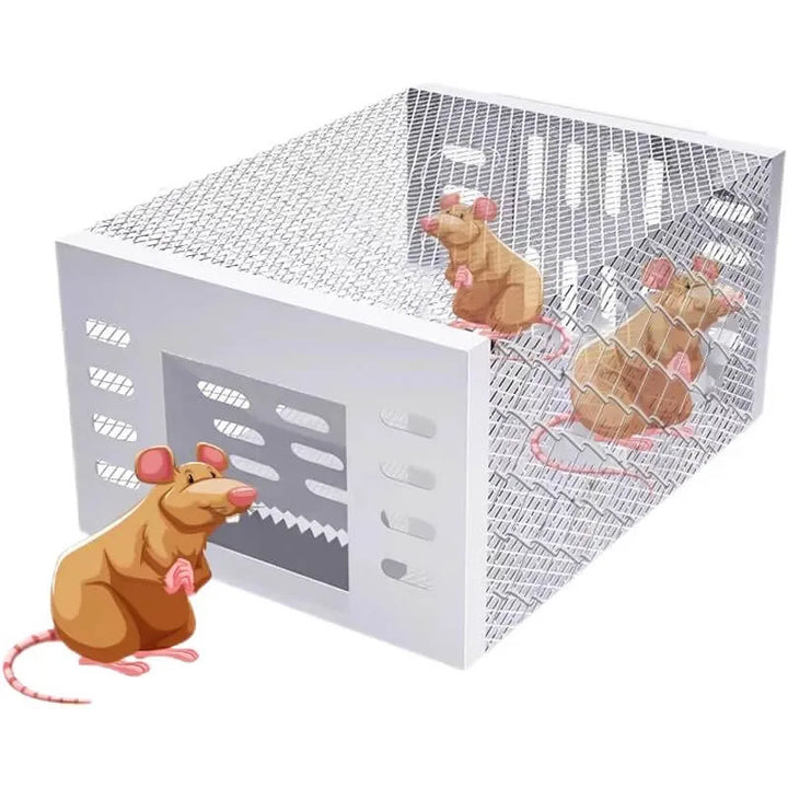 Reusable Metal Mouse Trap: Catch Mice and Rats Humanely