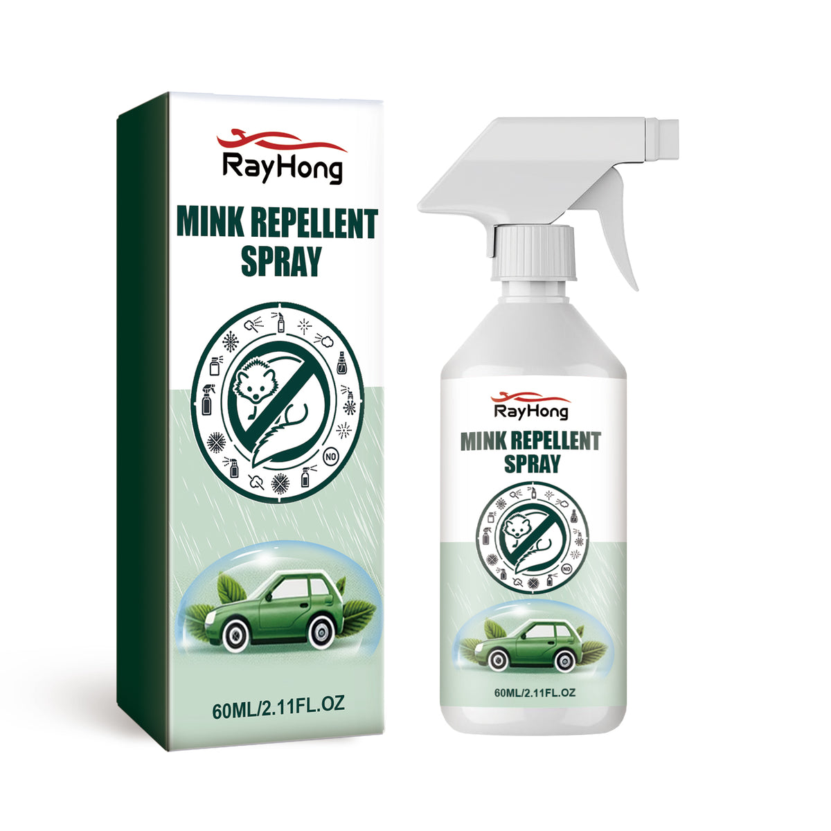 Mink Repellent Spray for Car Engine Rodent Defense