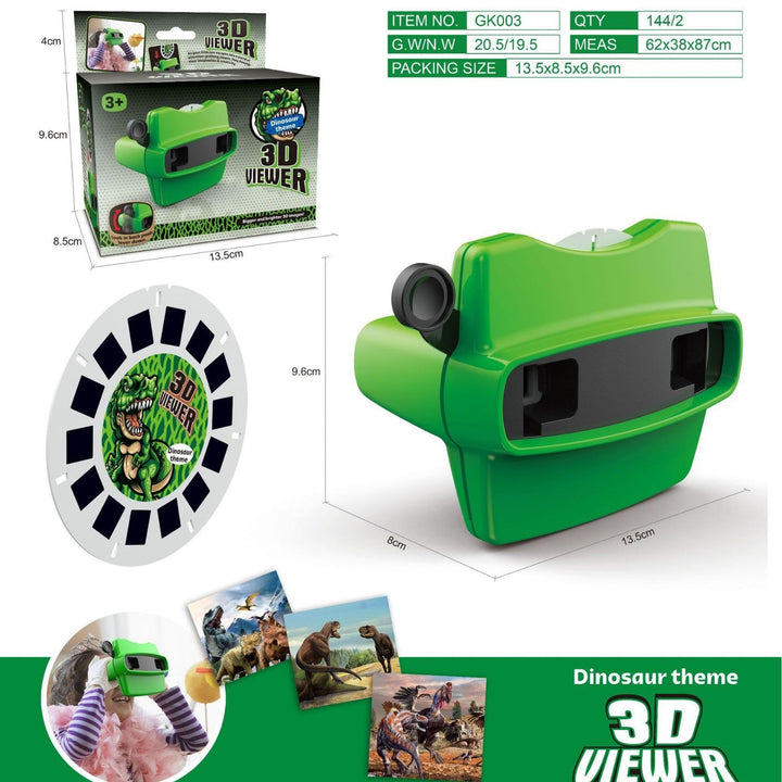 3D Animal Viewer Toy for Screen-Free Learning Play