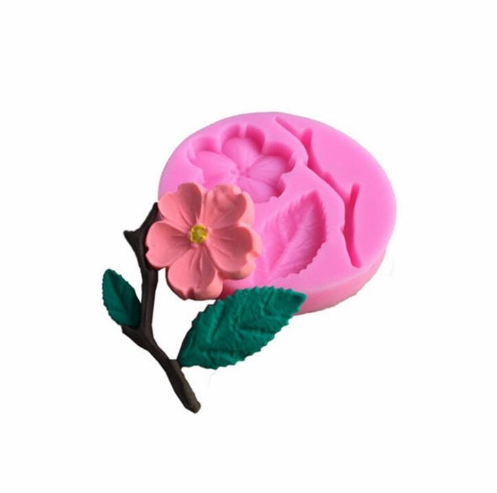 Silicone Flower Mold for 3D Cake & Candy Blossoms Decor