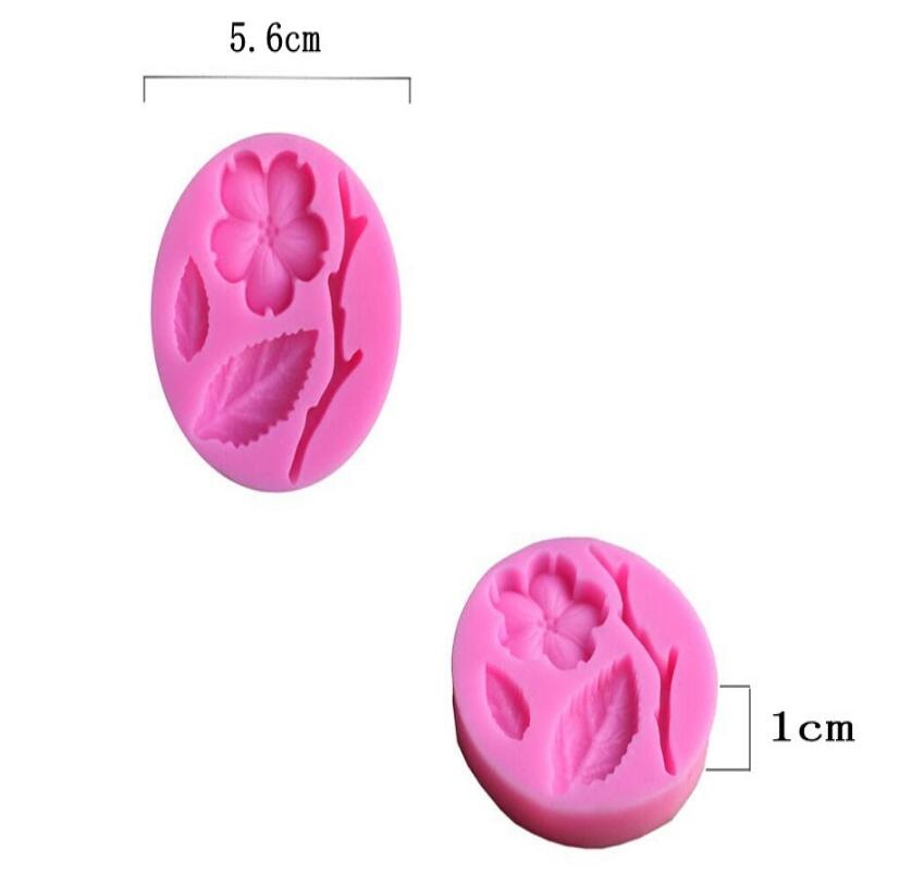 Silicone Flower Mold for 3D Cake & Candy Blossoms Decor