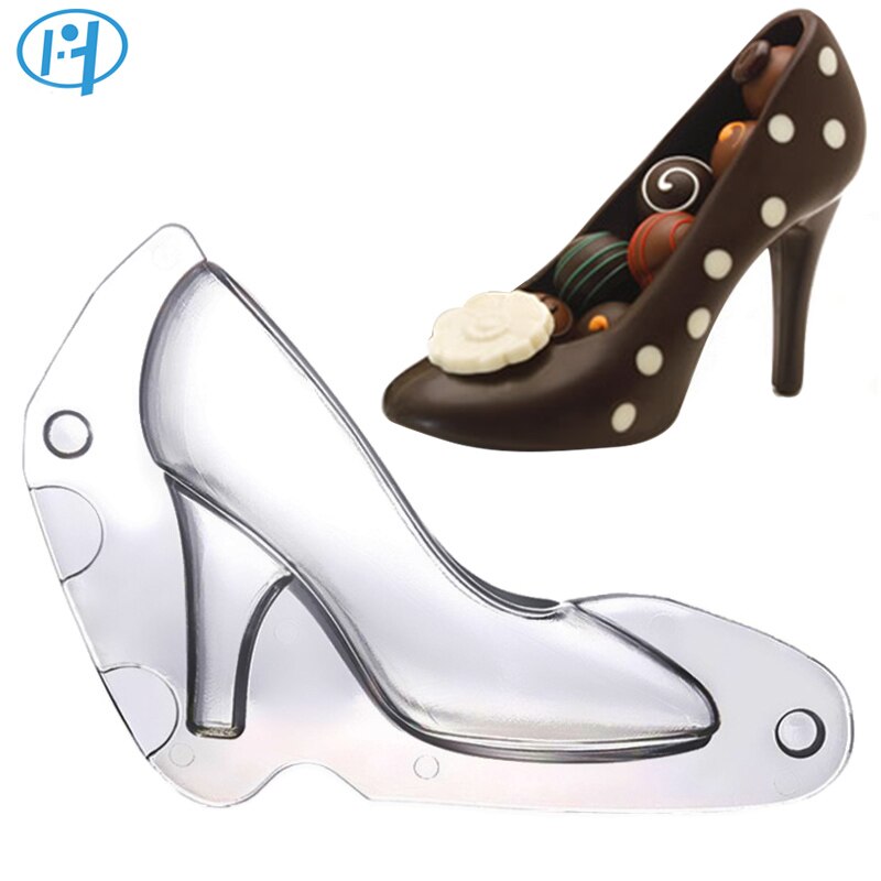 High Heel Shoe Chocolate Mold for 3D Candy at Home