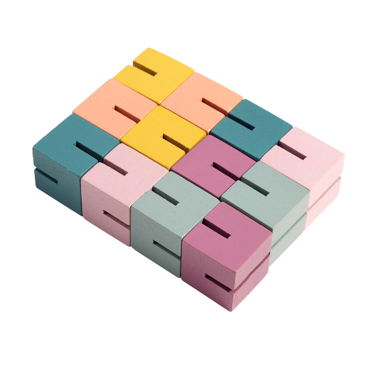 Twistable Building Blocks for Open-Ended Creative Play