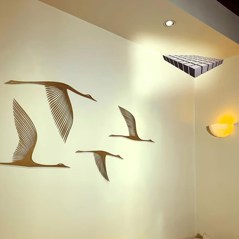 3D Corner Wall Sticker for Floating Cube Illusions