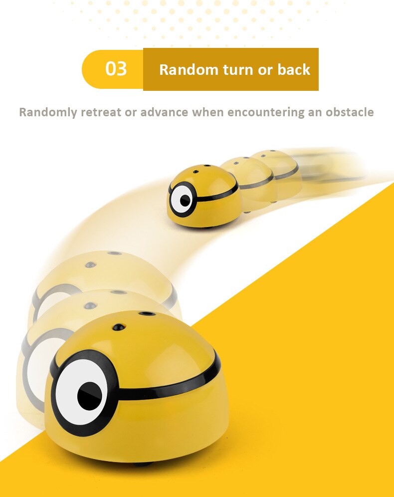 Obstacle-Avoiding Rolling Toy for Interactive Play