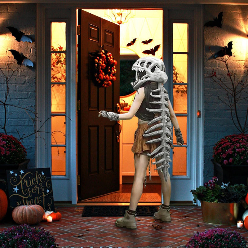 3D Dinosaur Skeleton Costume for Kids - Funny Dress-Up