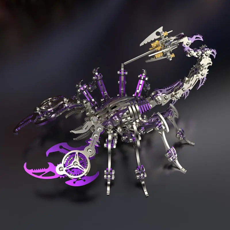 3D Metal Scorpion Model Kit for Steampunk Desk Display