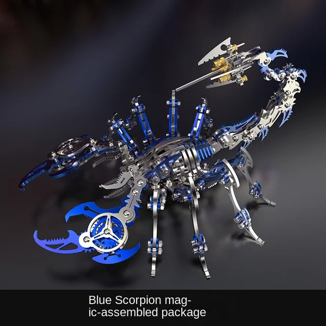 3D Metal Scorpion Model Kit for Steampunk Desk Display