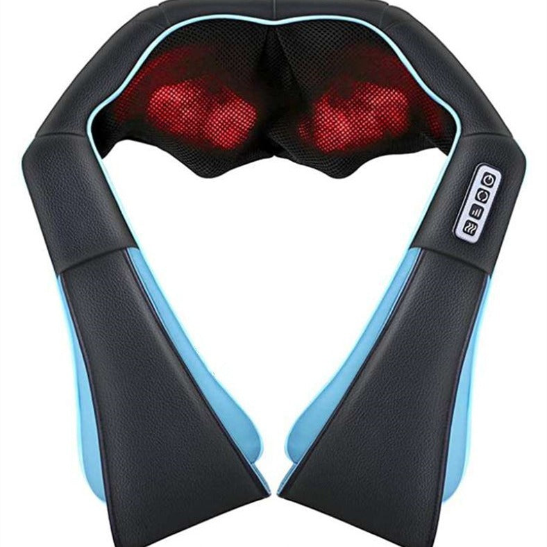 Heated Neck and Shoulder Massage Shawl for Home & Car