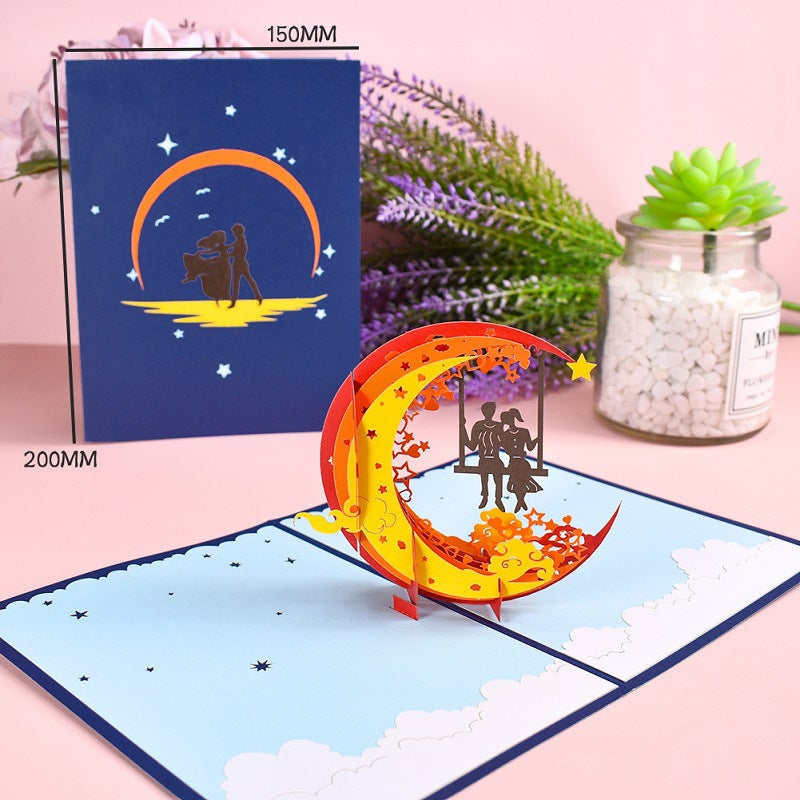 3D Pop-Up Love Card For Memorable Romantic Messages
