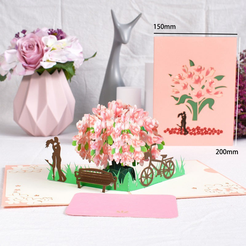 3D Pop-Up Love Card For Memorable Romantic Messages