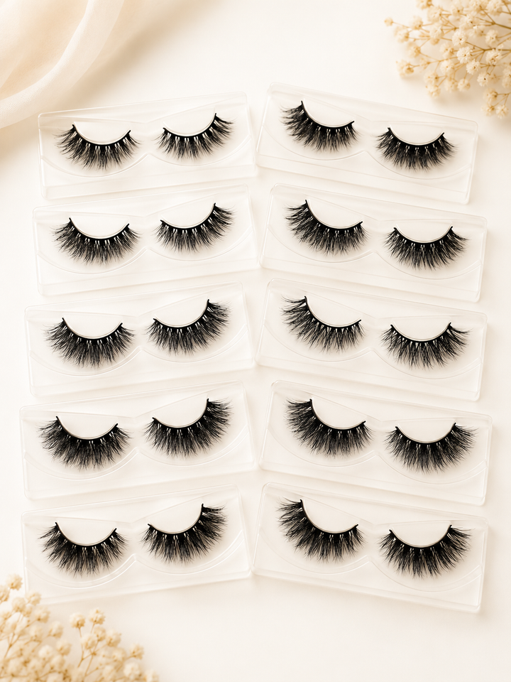 3D Mink Lashes — 34 Handmade Styles | Dramatic Volume