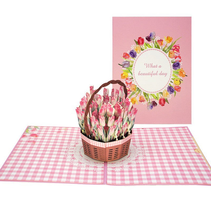 3D Paper-Cut Mother's Day Card for a Memorable Gift