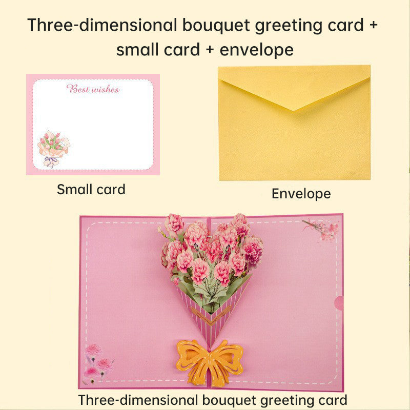 3D Paper-Cut Mother's Day Card for a Memorable Gift
