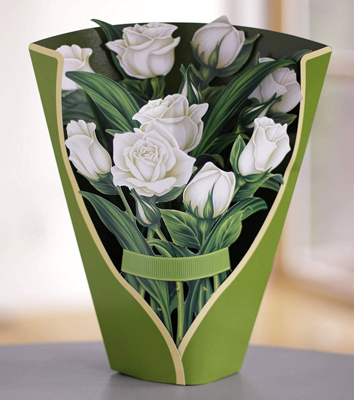 3D Paper Flower Greeting Card Keepsake Bouquet Gift