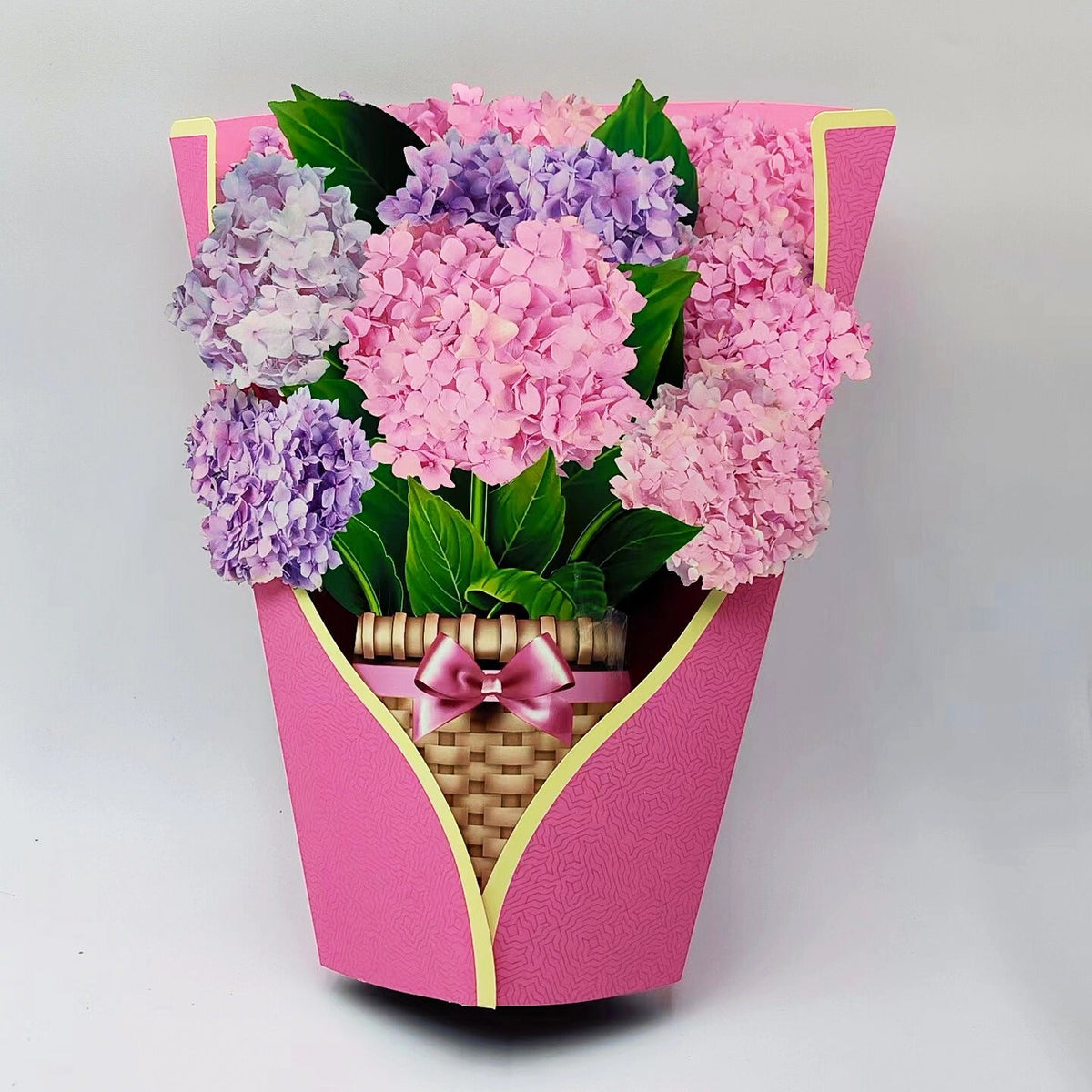 3D Paper Flower Greeting Card Keepsake Bouquet Gift