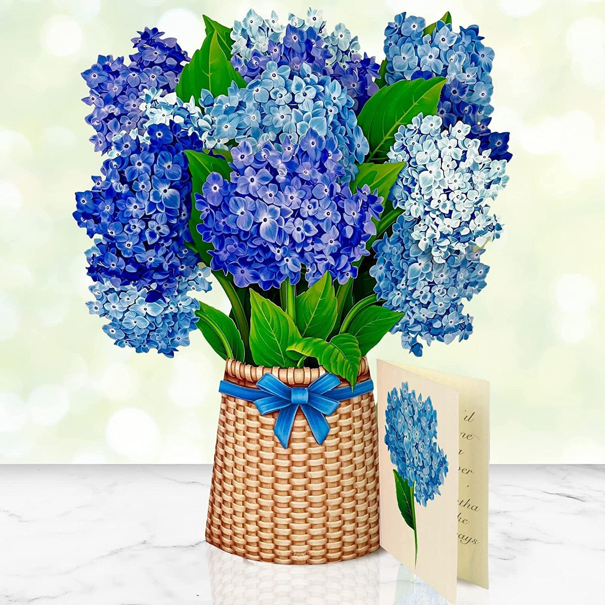 3D Paper Flower Greeting Card Keepsake Bouquet Gift