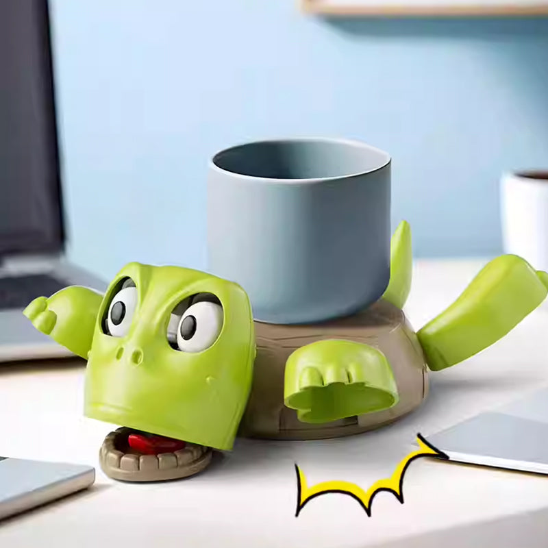Turtle Coaster for Mugs | Playful Stress-Relief Decor