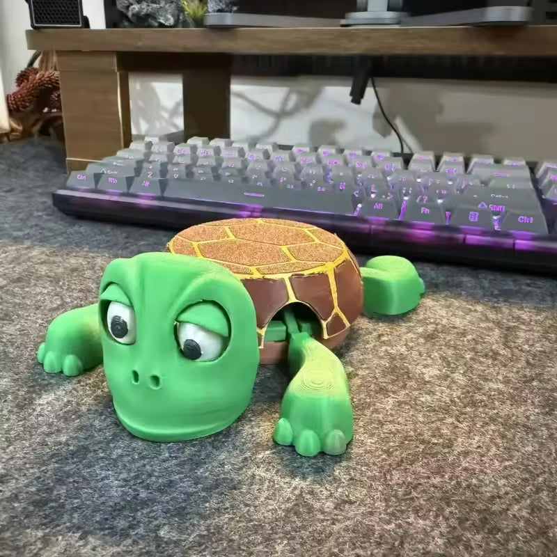 Turtle Coaster for Mugs | Playful Stress-Relief Decor