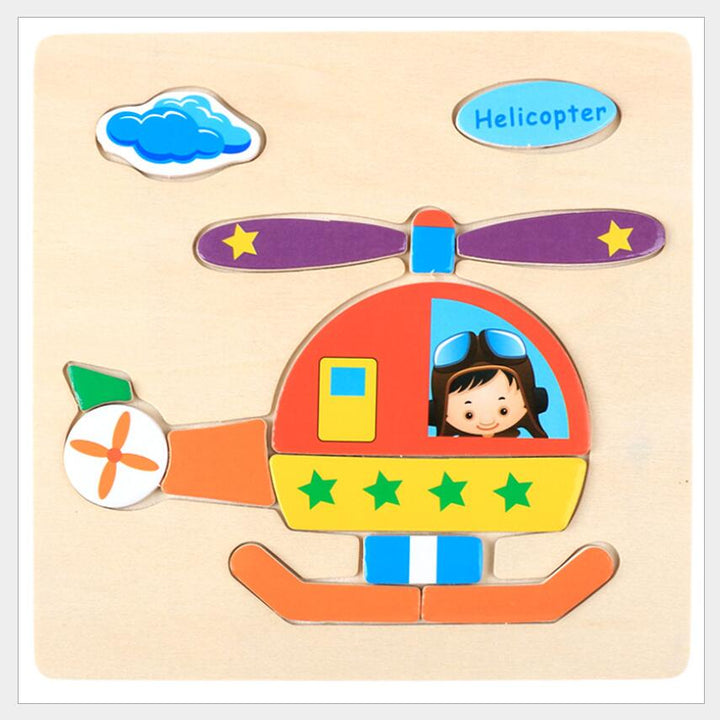 Wooden Puzzle Toys for Toddlers | Hands-On Early Learning