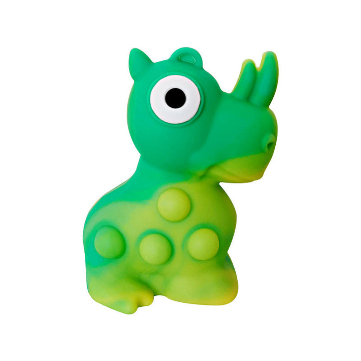 Rhino Sensory Toy for Tactile Pressing & Quiet Play