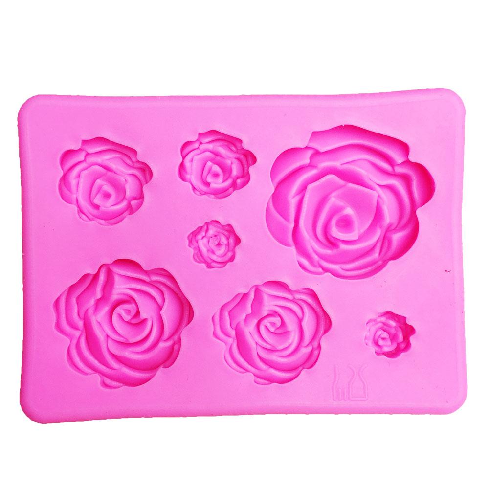 Silicone Rose Mold for Chocolate, Soap & Cake Decor