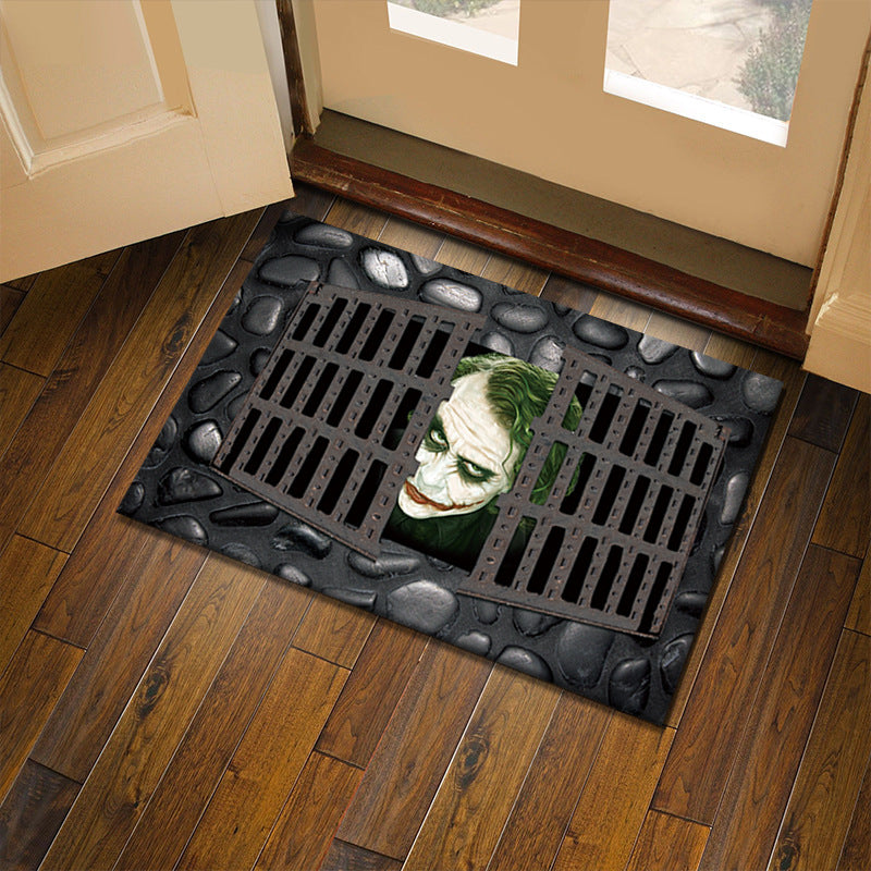 3D Illusion Floor Mat for Playful Entryway Decor