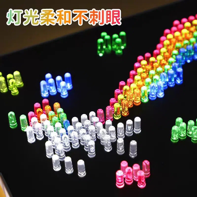 Pixel Art Light Panel Toy for Screen-Free Creativity