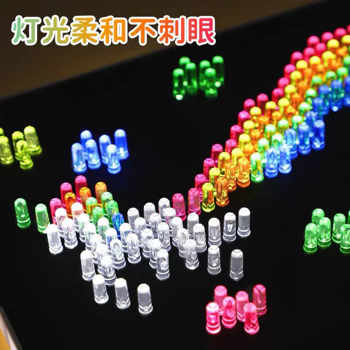 Pixel Art Light Panel Toy for Screen-Free Creativity