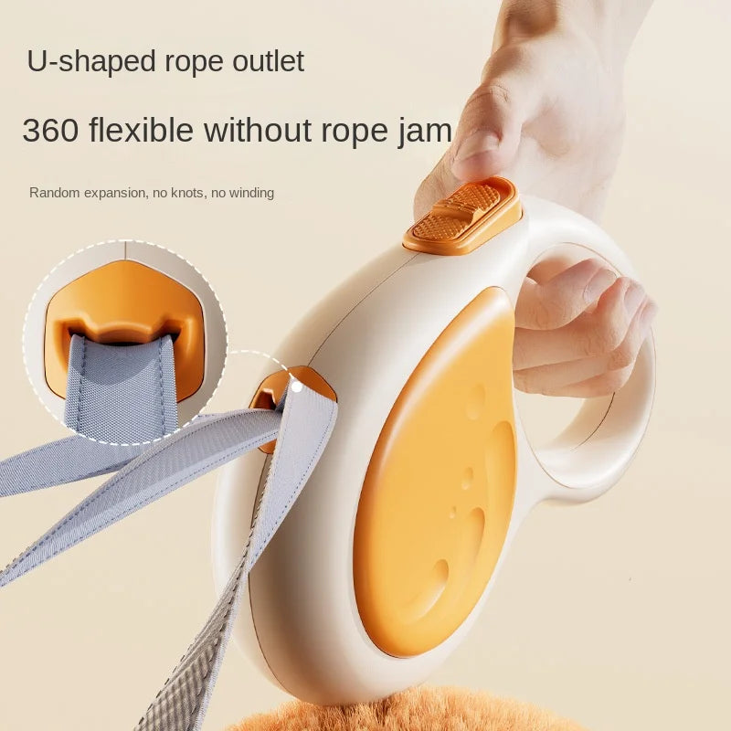 5M Retractable Dog Leash for Flexible, Tangle-Free Walks
